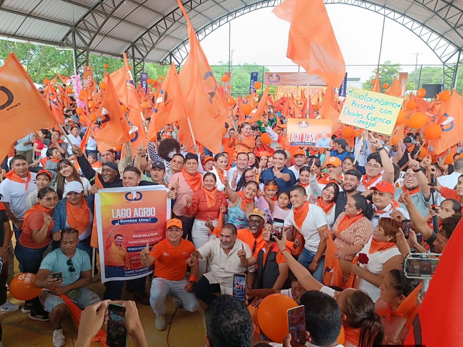 Luis Tubon acepta precandidatura a la alcaldia de Lago Agrio